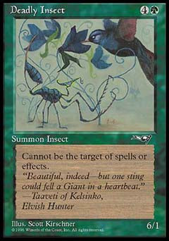 Deadly Insect (Bird) (Alliances) Light Play - for just $0.10! 