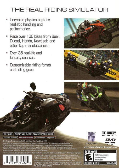 Tourist Trophy: The Real Riding Simulator – PlayStation 2 (PS2) - for just $4.99! 