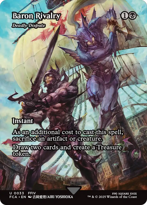 Deadly Dispute (FCA-033) - FINAL FANTASY: Through the Ages / Baron Rivalry (Borderless) Foil - for just $0.49! 