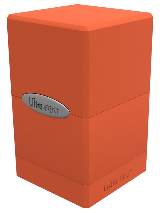Ultra PRO: Satin Tower - Pumpkin Orange - for just $0! 
