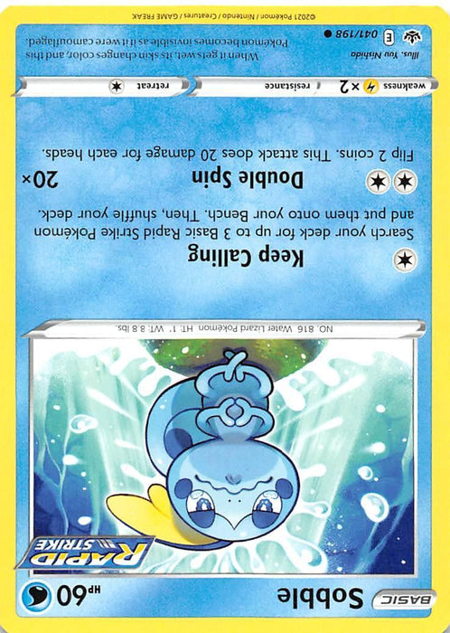 Sobble (041/198) [Sword & Shield: Chilling Reign] - for just $0.10! 