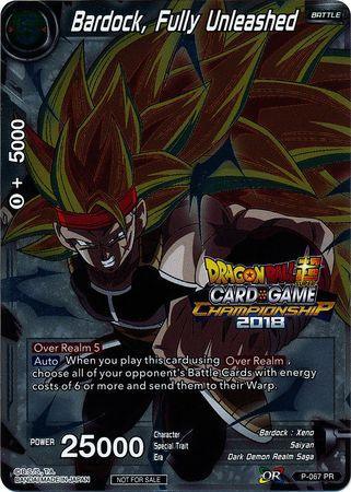 Bardock, Fully Unleashed (P-067) [Tournament Promotion Cards] - for just $0.20! 