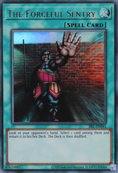 The Forceful Sentry (25th Anniversary) [SRL-EN045] Ultra Rare - for just $3.25! 