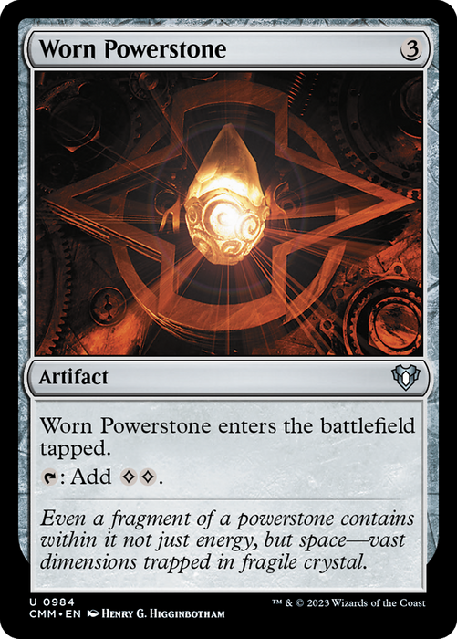 Worn Powerstone (CMM-984) - Commander Masters - for just $0.18! 