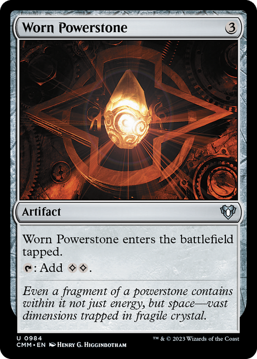 Worn Powerstone (CMM-984) - Commander Masters - for just $0.18! 