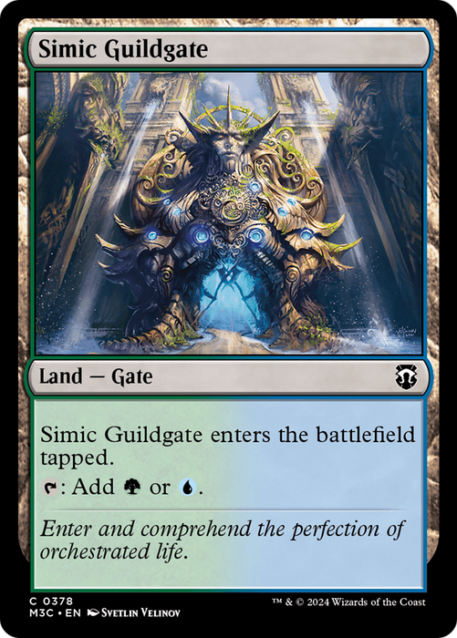 Simic Guildgate (Ripple Foil) [Modern Horizons 3 Commander] - Just $0.15! Shop now at Retro Gaming of Denver