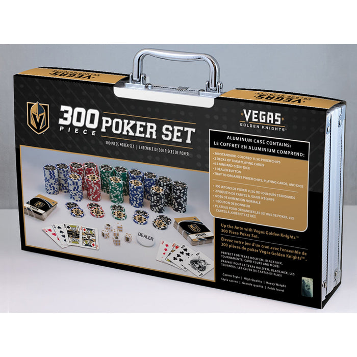 Las Vegas Golden Knights 300 Piece Poker Set - Just $124.99! Shop now at Retro Gaming of Denver