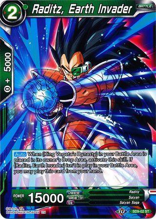 Raditz, Earth Invader (SD9-02) [Assault of the Saiyans] - for just $0.10! 
