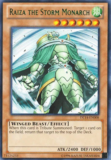 Raiza the Storm Monarch (Green) [DL14-EN008] Rare - for just $2.65! 