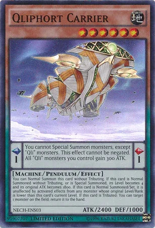 Qliphort Carrier (SE) [NECH-ENS03] Super Rare - for just $0.55! 