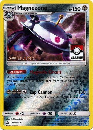 Magnezone (83/156) (League Promo 4th Place) [Sun & Moon: Ultra Prism] - for just $2.15! 