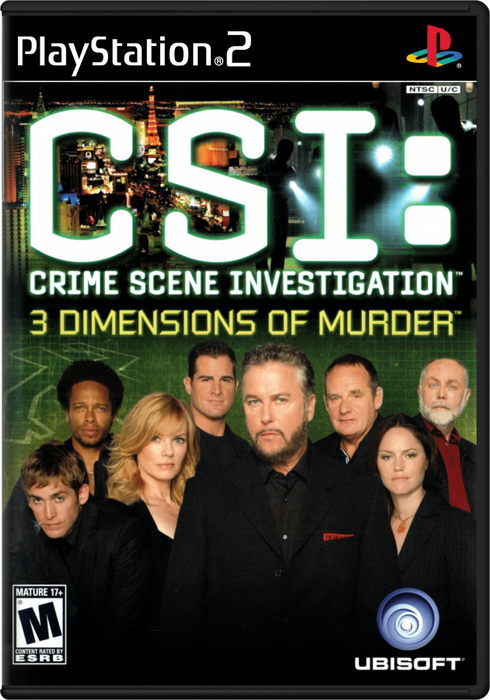 CSI: 3 Dimensions of Murder – PlayStation 2 (PS2) - for just $4.99! 
