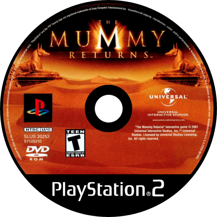 The Mummy Returns – PlayStation 2 (PS2) - for just $0! 
