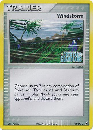 Windstorm (85/100) (Stamped) [EX: Crystal Guardians] - for just $5.85! 