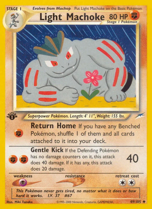Light Machoke (49/105) [Neo Destiny 1st Edition] - for just $3.25! 
