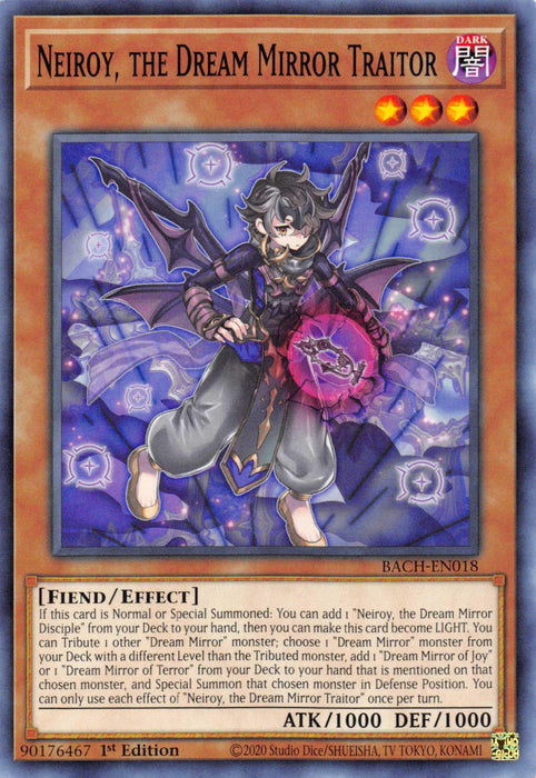 Neiroy, the Dream Mirror Traitor [BACH-EN018] Common - for just $0.10! 