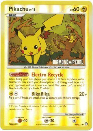 Pikachu (94/123) [Burger King Promos: 2008 Collection] - for just $39! 