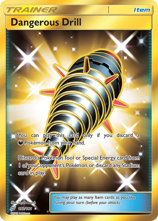 Dangerous Drill (192/181) [Sun & Moon: Team Up] - for just $2.10! 