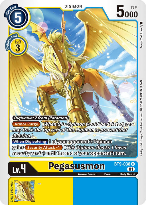 Pegasusmon [BT9-038] [X Record] - Just $0.09! Shop now at Retro Gaming of Denver