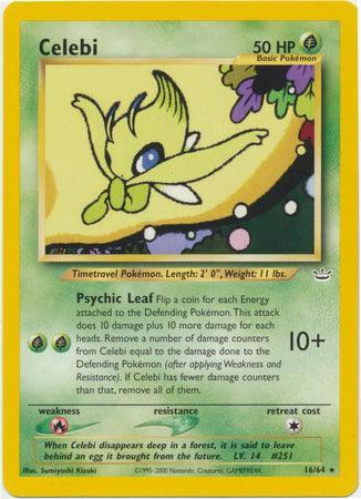 Celebi (16/64) [Neo Revelation Unlimited] - for just $6.45! 