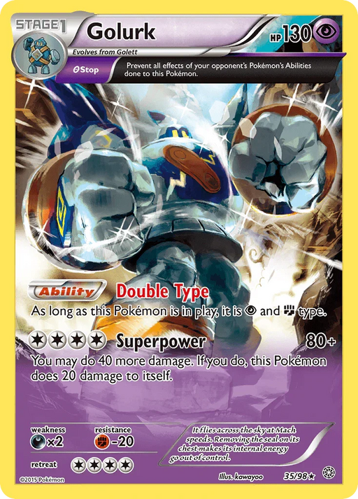 Golurk (35/98) [XY: Ancient Origins] - for just $0.25! 