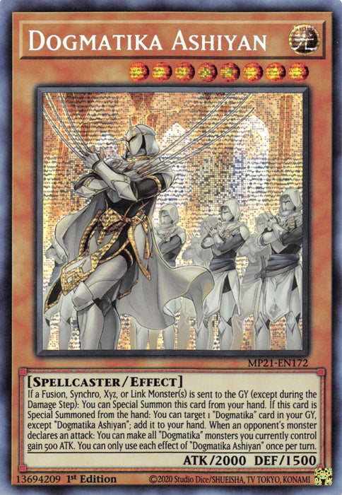 Dogmatika Ashiyan [MP21-EN172] Prismatic Secret Rare - for just $0.15! 