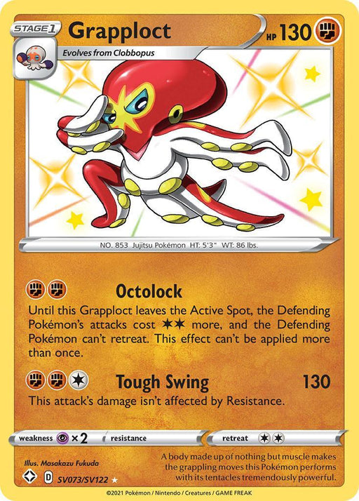 Grapploct (SV073/SV122) [Sword & Shield: Shining Fates] - for just $0.85! 