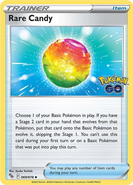 Rare Candy (069/078) [Pokémon GO] - for just $0.10! 