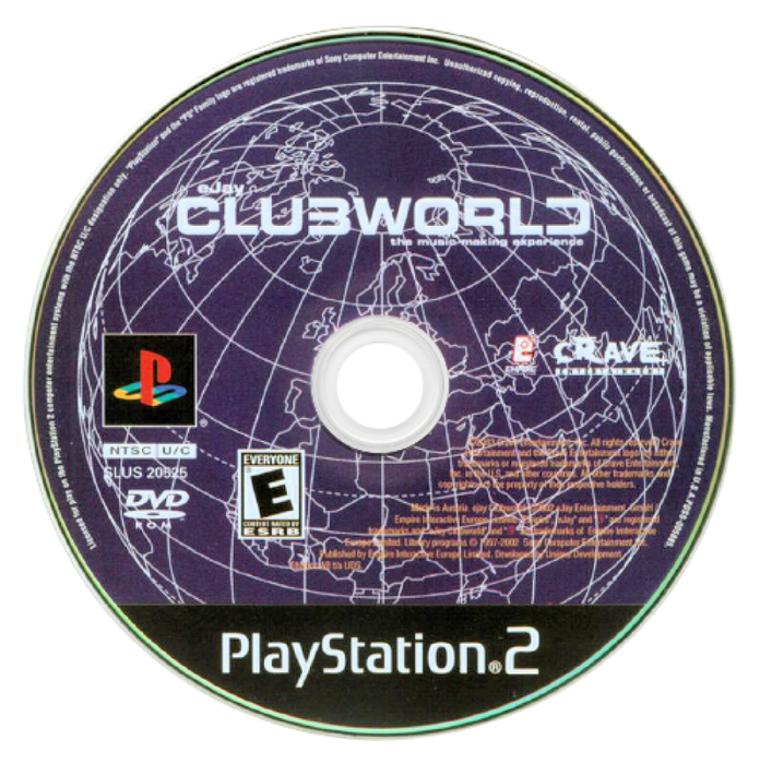 eJay Clubworld – PlayStation 2 (PS2) - for just $6.99! 
