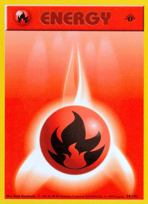 Fire Energy (98/102) (Shadowless) [Base Set 1st Edition] - for just $2.80! 