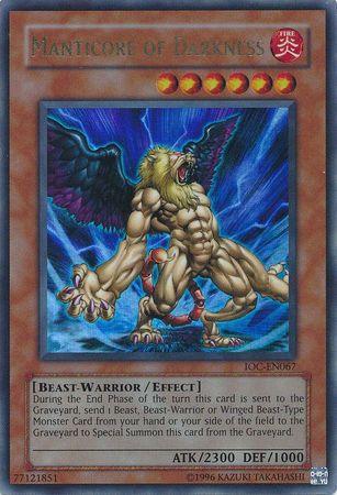 Manticore of Darkness [IOC-EN067] Ultra Rare - for just $4.80! 