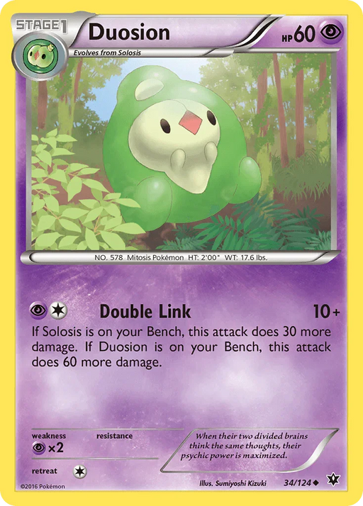 Duosion (34/124) [XY: Fates Collide] - for just $0.10! 