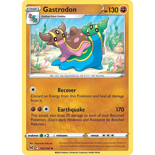 Gastrodon (102/196) [Sword & Shield: Lost Origin] - Just $0.10! Shop now at Retro Gaming of Denver