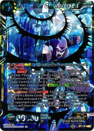 Hit, Pride of Universe 6 (BT7-079) [Assault of the Saiyans] - for just $0.10! 