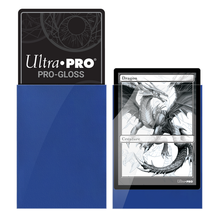 Ultra PRO: Standard 100ct Sleeves - PRO-Gloss (Blue) - for just $0! 