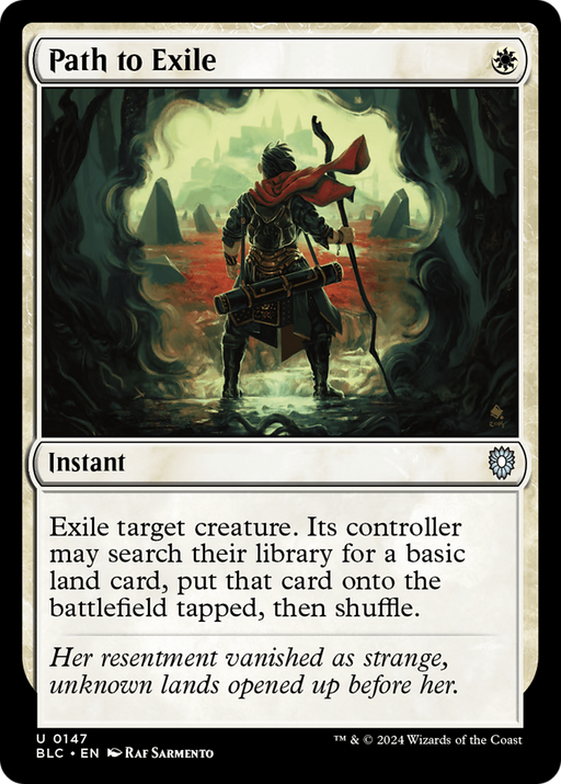 Path to Exile (BLC-147) - Bloomburrow Commander - for just $0.47! 