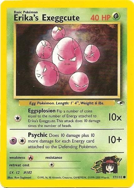 Erika's Exeggcute (77/132) [Gym Heroes Unlimited] - for just $0.30! 