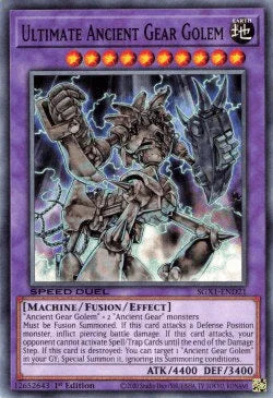 Ultimate Ancient Gear Golem [SGX1-END21] Common - for just $0.10! 