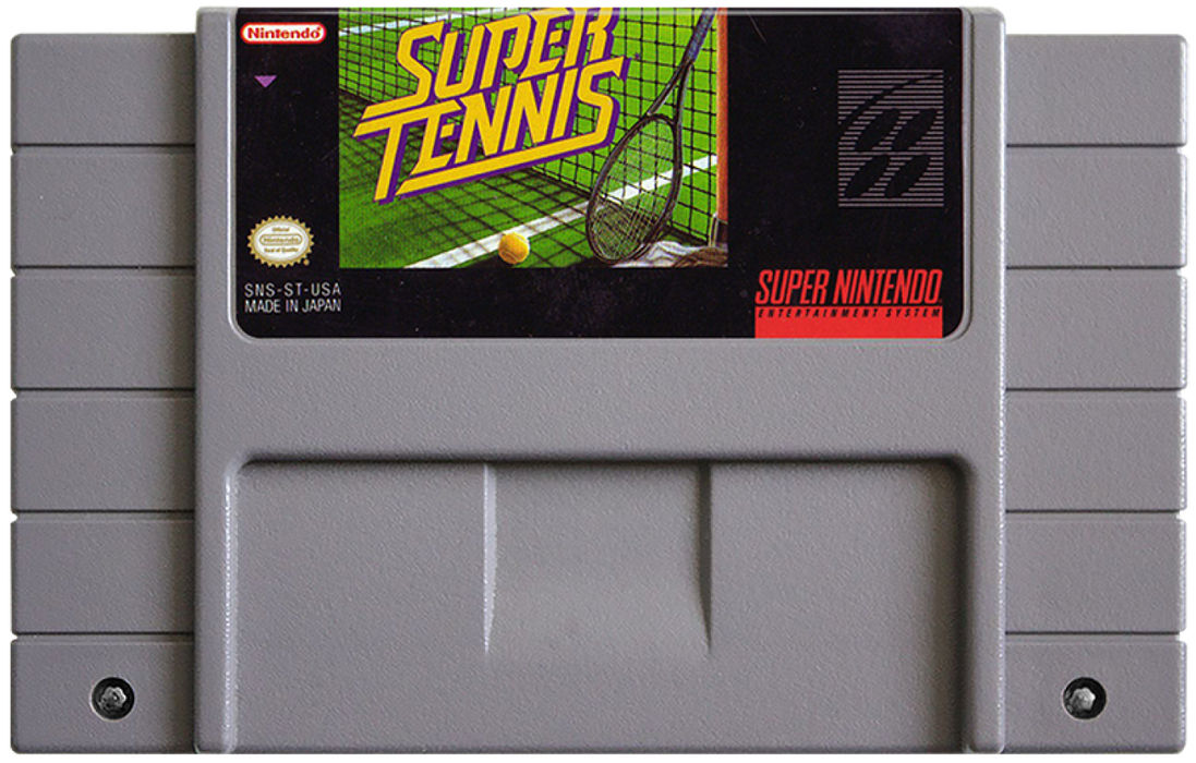 Super Tennis – Super Nintendo Entertainment System (SNES) - for just $8.99! 