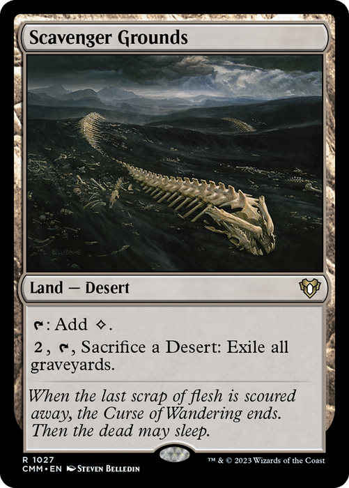 Scavenger Grounds (CMM-1027) - Commander Masters - for just $0.20! 