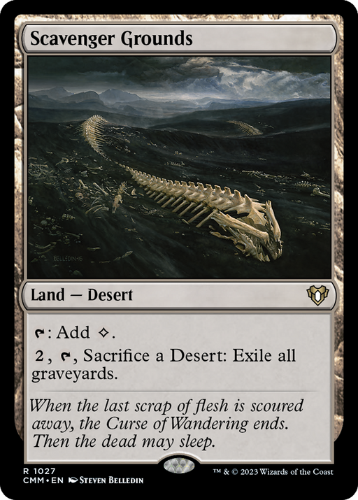 Scavenger Grounds (CMM-1027) - Commander Masters - for just $0.15! 