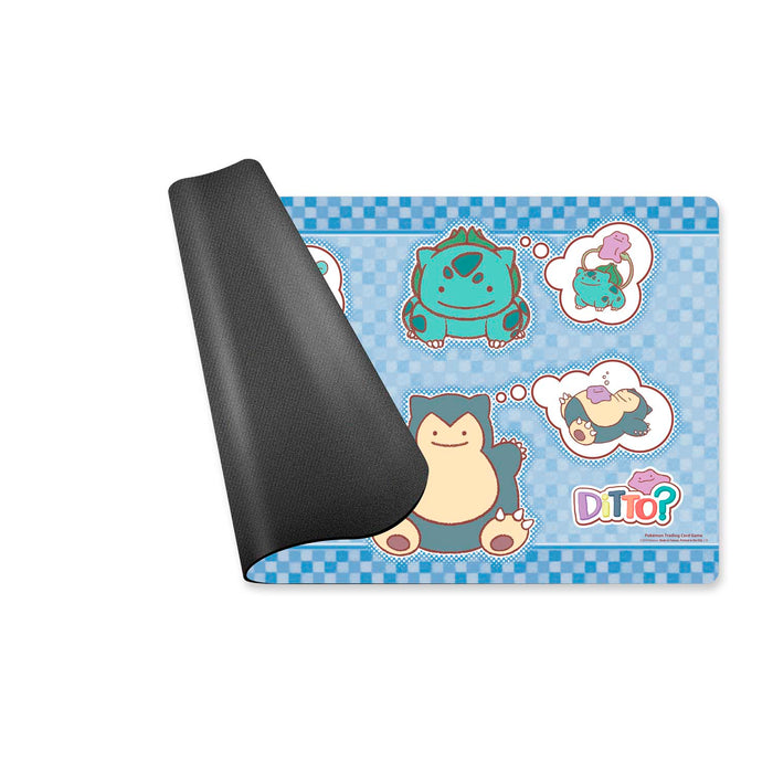 Playmat - Ditto? (Squirtle, Bulbasaur, Charmander, and Snorlax) - Just $0! Shop now at Retro Gaming of Denver