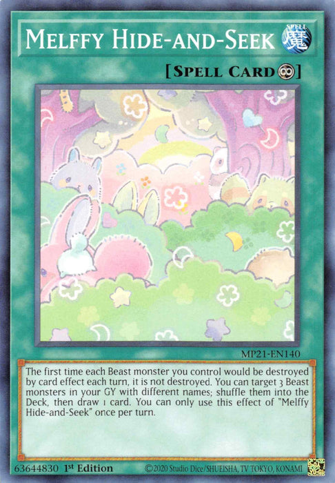 Melffy Hide-and-Seek [MP21-EN140] Common - for just $0.10! 