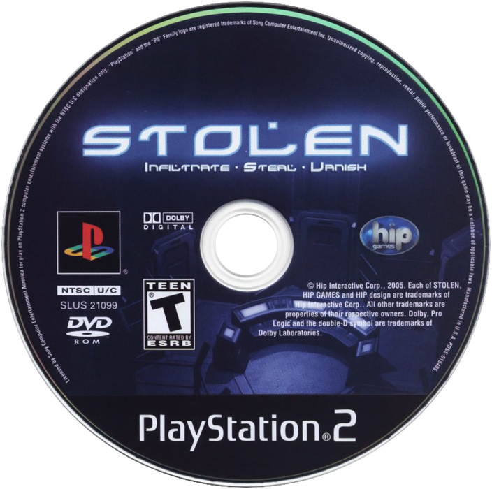 Stolen – PlayStation 2 (PS2) - for just $0! 