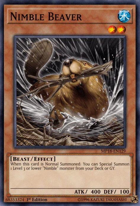 Nimble Beaver [MP18-EN129] Short Print - for just $0.15! 