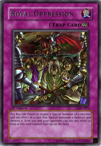 Royal Oppression [LOD-091] Rare - for just $4.10! 