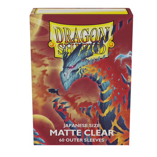 Dragon Shield: Japanese Size 60ct Outer Sleeves - Clear 'Cosmere' - Just $0! Shop now at Retro Gaming of Denver