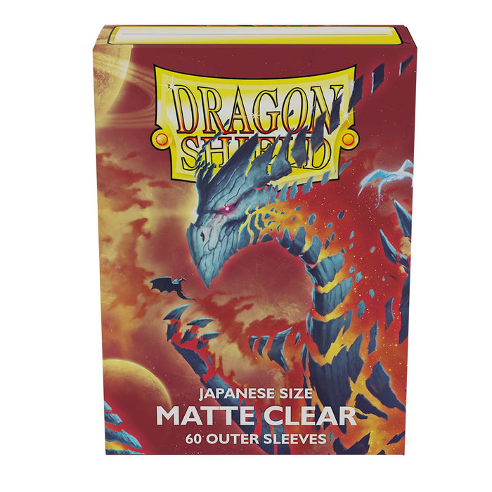 Dragon Shield: Japanese Size 60ct Outer Sleeves - Clear 'Cosmere' - Just $0! Shop now at Retro Gaming of Denver