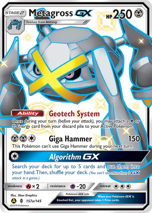 Metagross GX (157a/145) [Alternate Art Promos] - for just $12.45! 