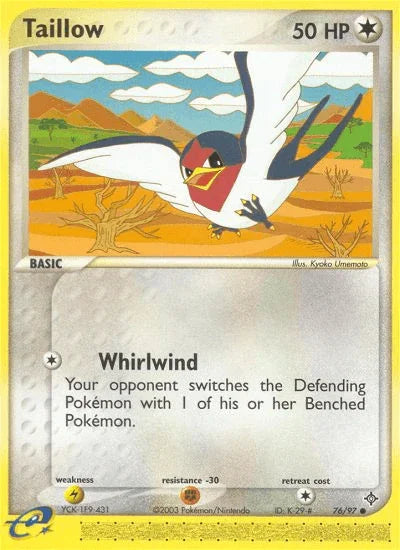Taillow (76/97) [EX: Dragon] - for just $0.25! 